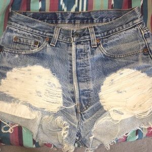 Vintage Levi’s High Waisted Shorts